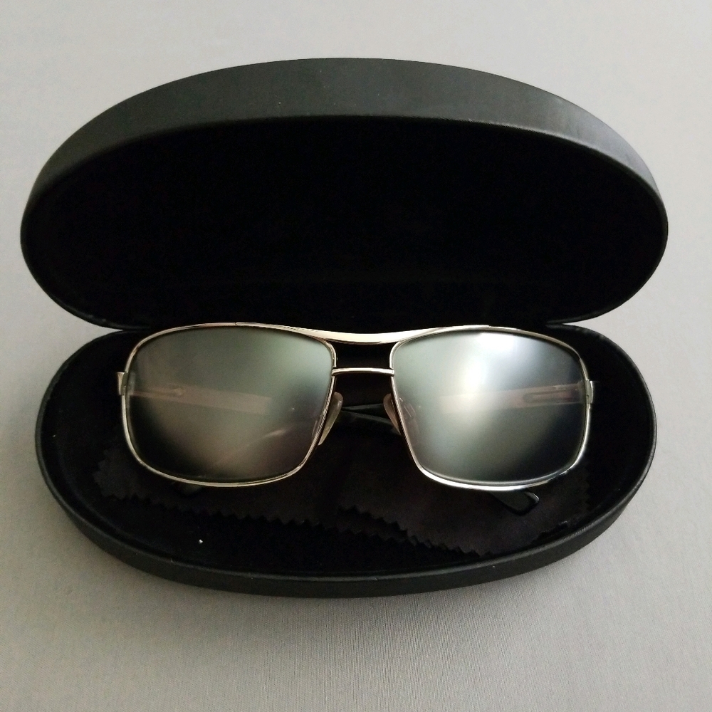 EUC Drake Sunglasses Silver Frame/Silver NIR Lens